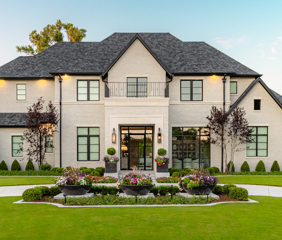 Custom entry-way designs.